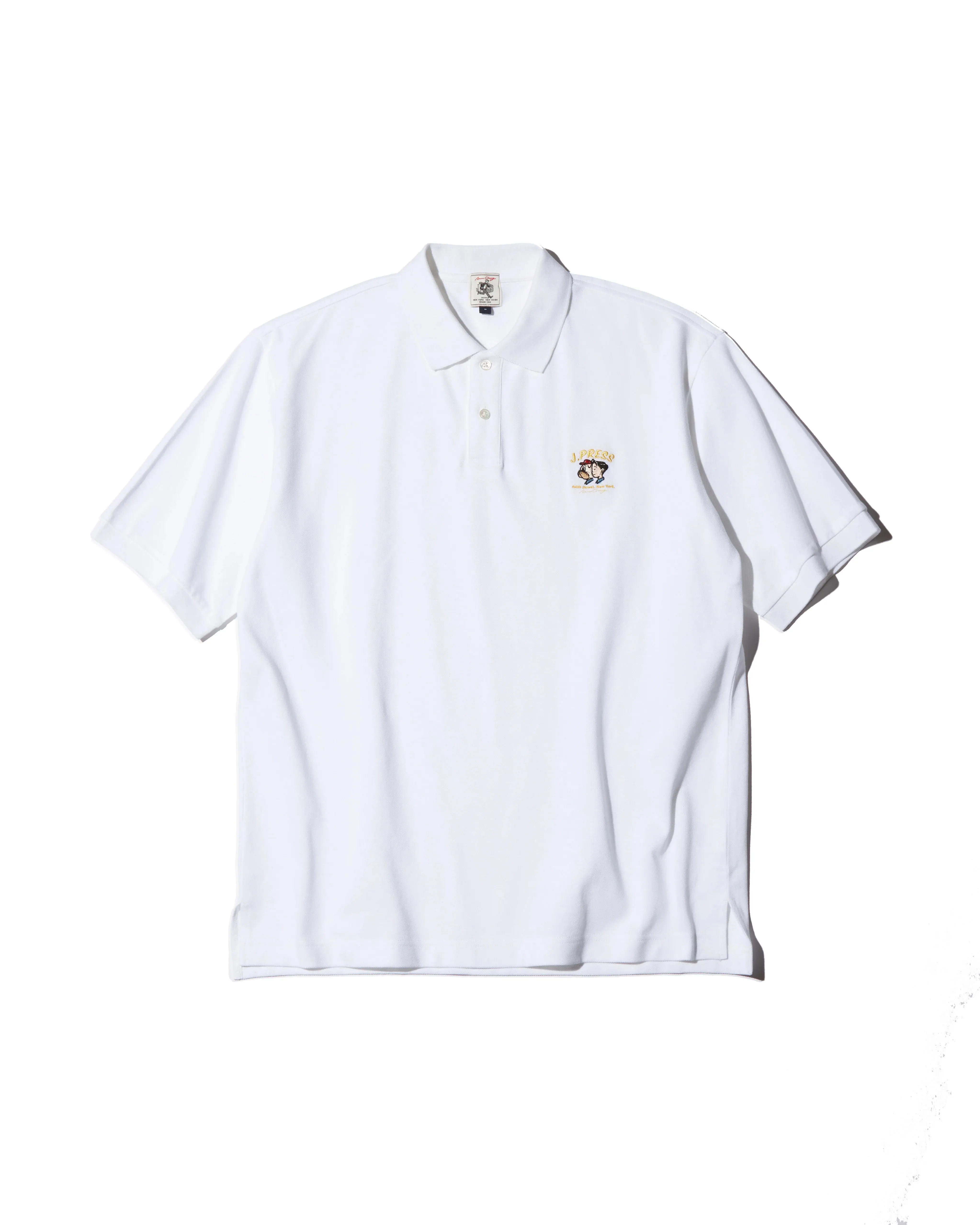 AARON CHANG POLO SHIRT - WHITE