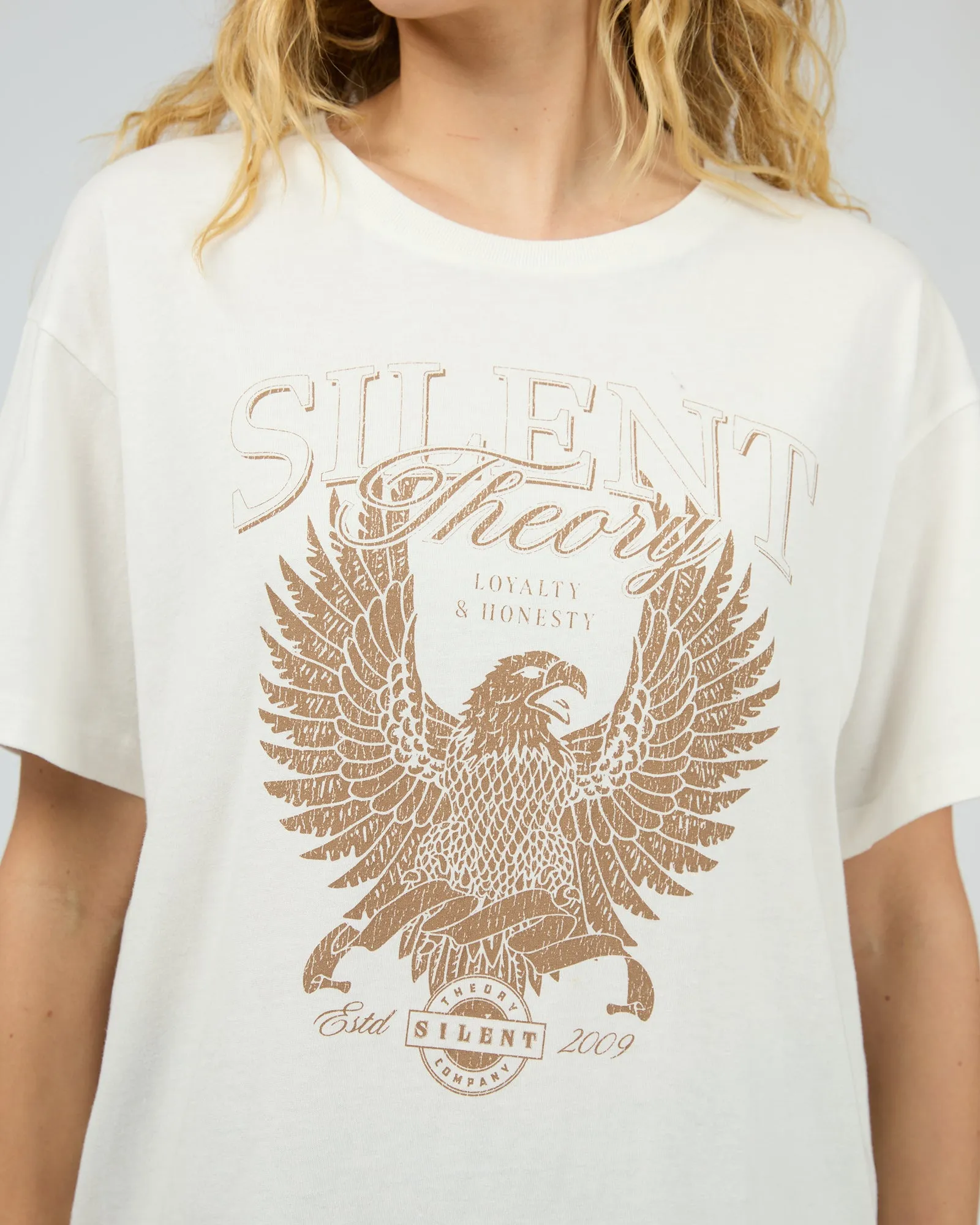 American Wings Tee Vintage White