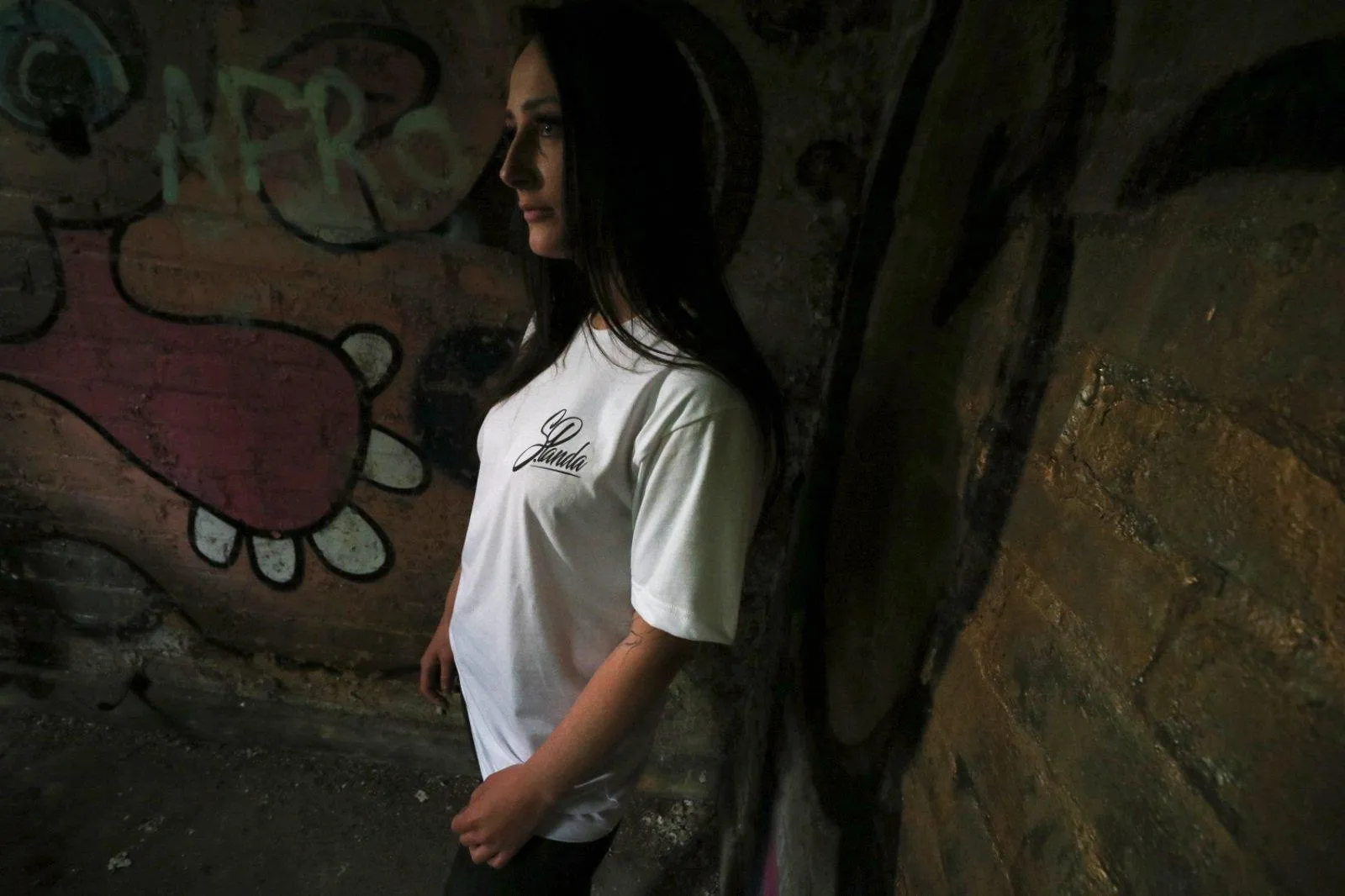 Anniversary SPanda Long Tee (Black & White)