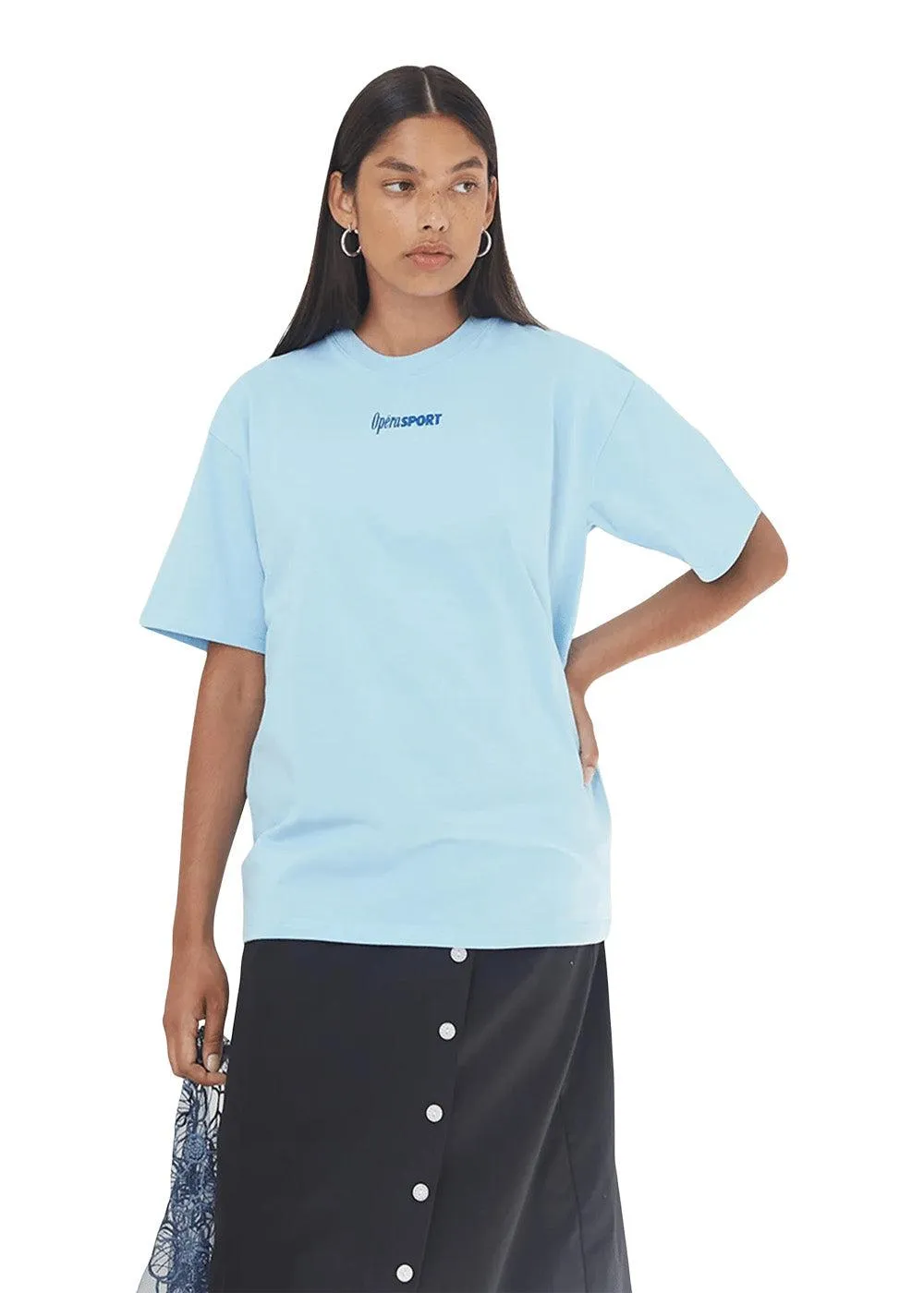 ARDEN T-SHIRT - Crystal Blue