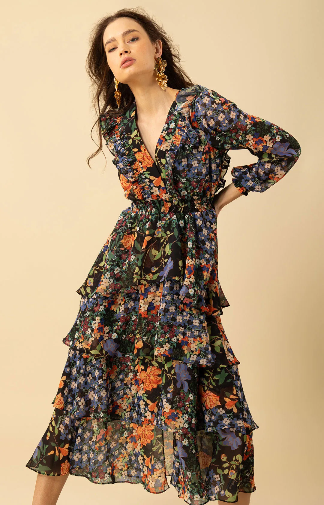 Astrid Tiered Dress
