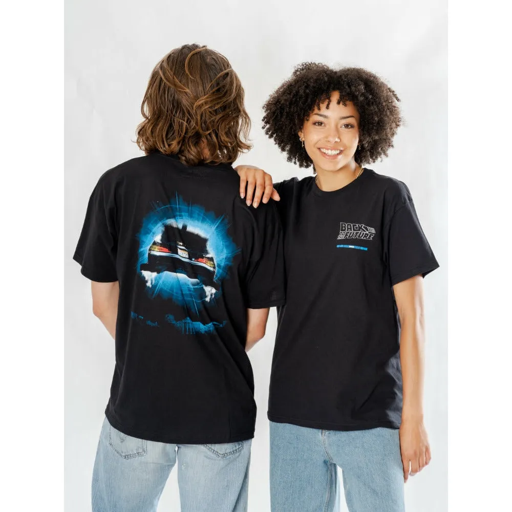 Back To The Future DeLorean Reverse Unisex T-shirt Adult