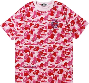 BAPE x Anti Social Social Club ABC Camo Tee 'Pink', Pink