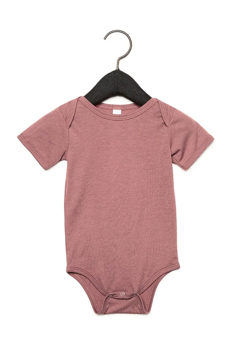 Bella   Canvas 134B: Infant Triblend Short Sleeve One-Piece