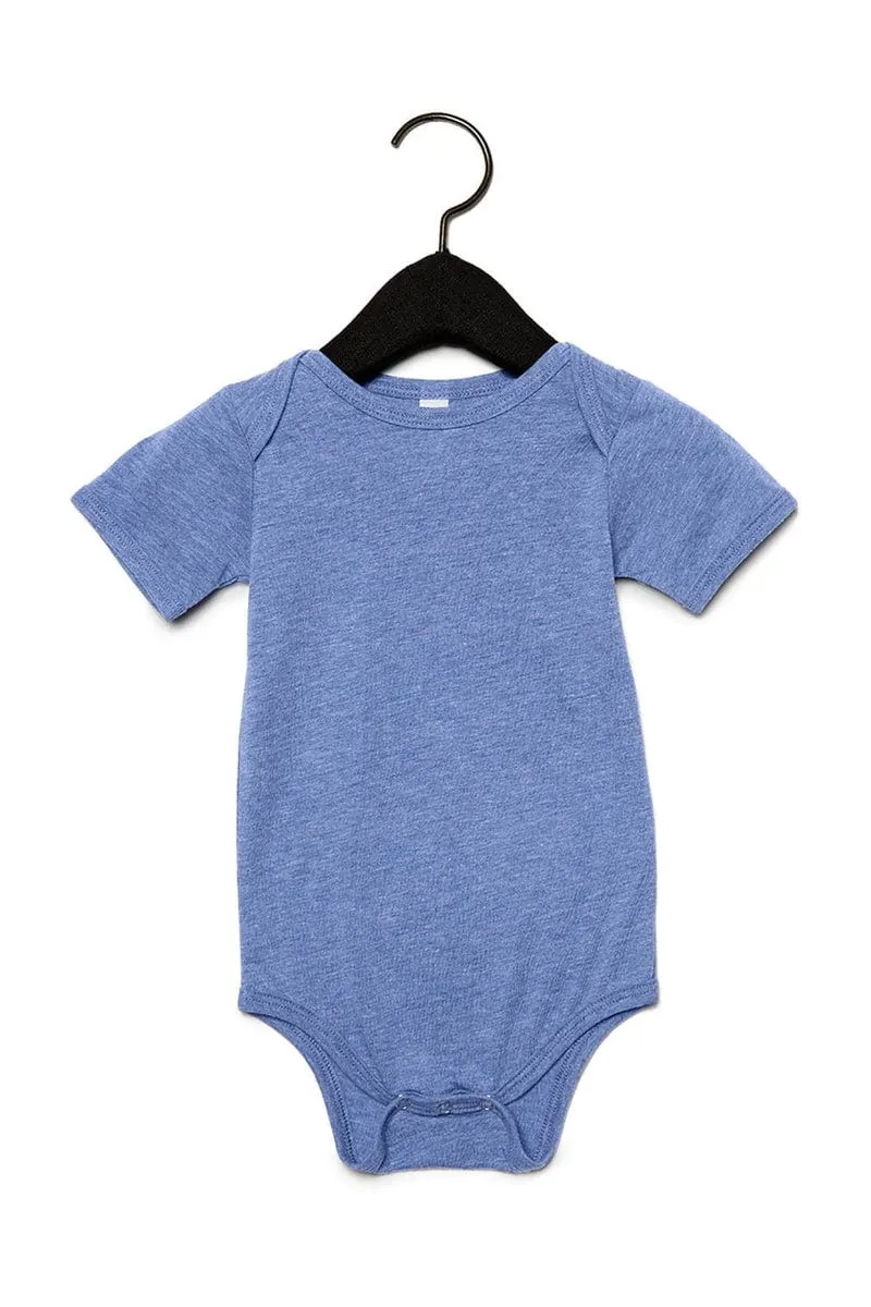 Bella   Canvas 134B: Infant Triblend Short Sleeve One-Piece