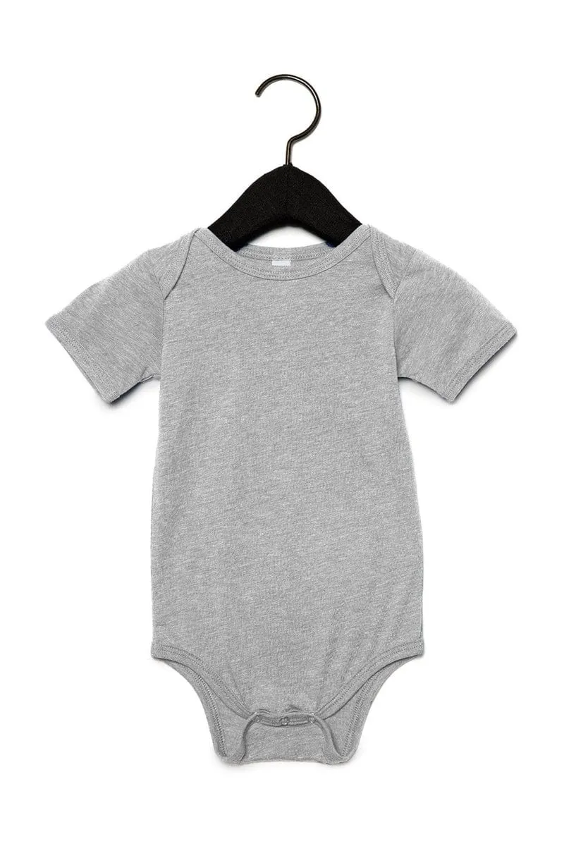 Bella   Canvas 134B: Infant Triblend Short Sleeve One-Piece