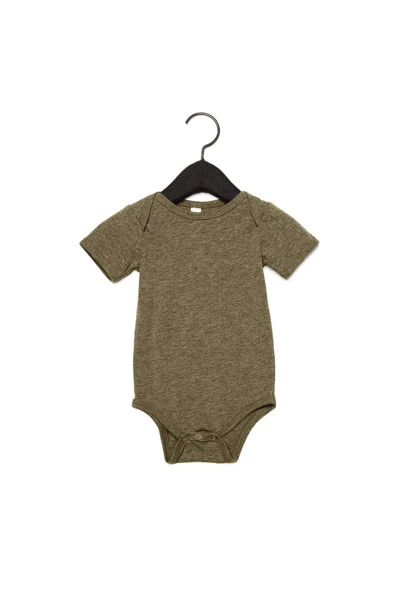 Bella   Canvas 134B: Infant Triblend Short Sleeve One-Piece