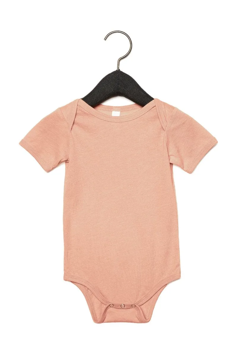 Bella   Canvas 134B: Infant Triblend Short Sleeve One-Piece
