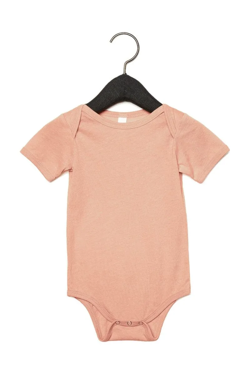 Bella   Canvas 134B: Infant Triblend Short Sleeve One-Piece