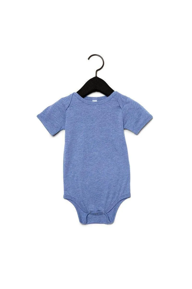 Bella   Canvas 134B: Infant Triblend Short Sleeve One-Piece