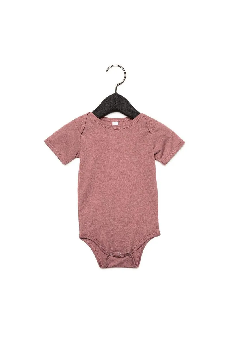 Bella   Canvas 134B: Infant Triblend Short Sleeve One-Piece