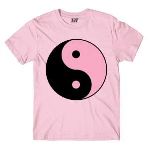 Black Pink T shirt - Yin Yang