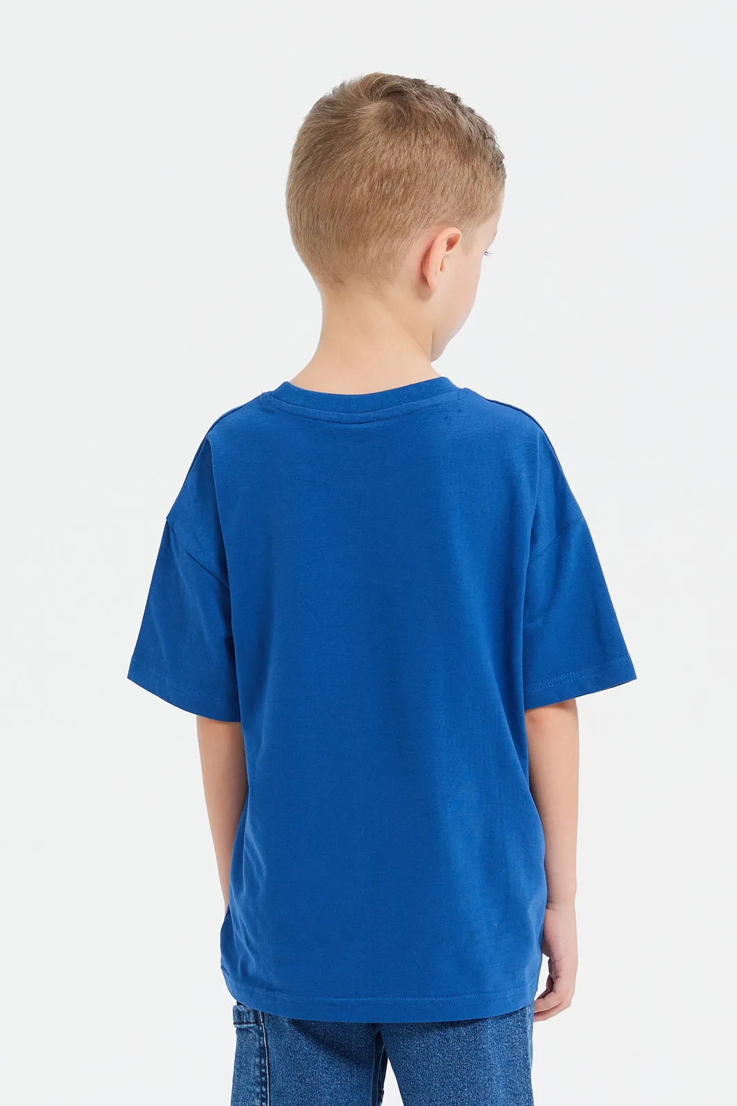 Boys Blue Sonic Short Sleeve T-Shirt