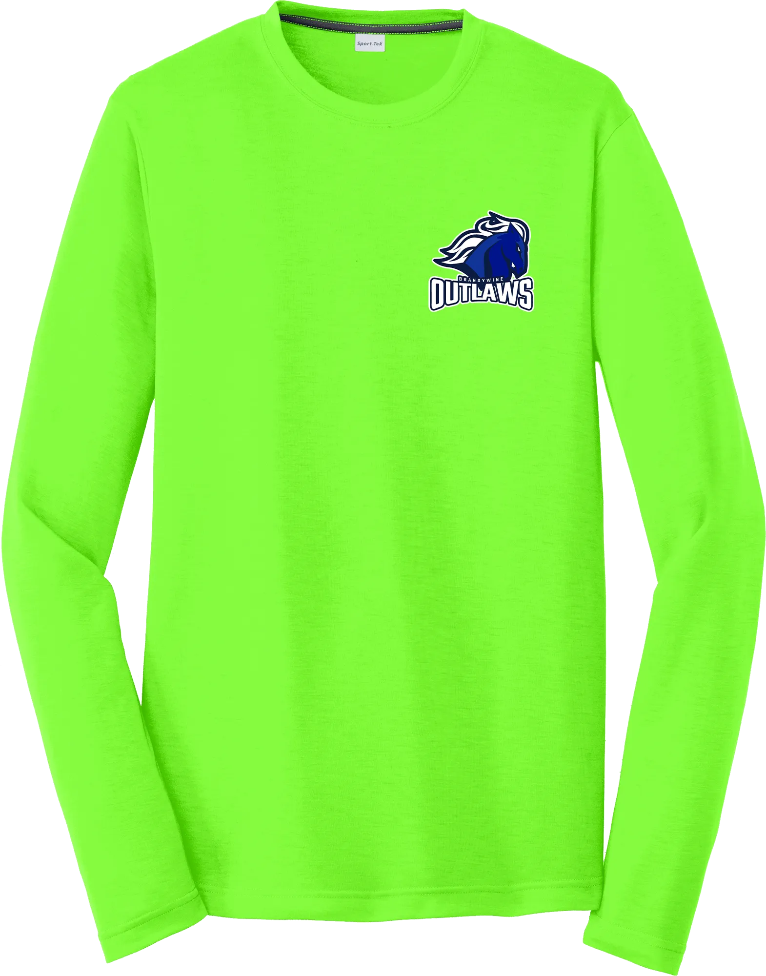 Brandywine Outlaws Long Sleeve PosiCharge Competitor Cotton Touch Tee