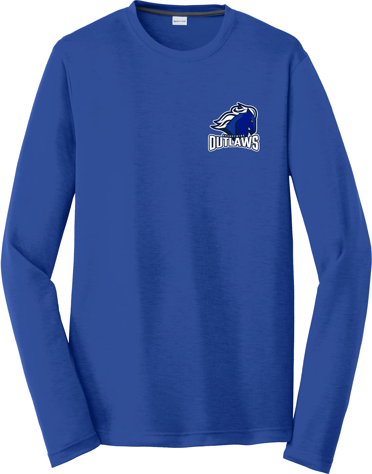 Brandywine Outlaws Long Sleeve PosiCharge Competitor Cotton Touch Tee