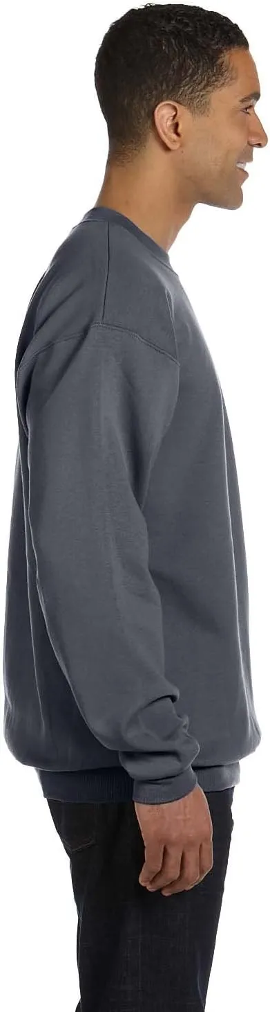 Champion Men's Crewneck, Powerblend Fleece Sweatshirt, Crewneck Sweatshirts (Reg. Or Big & Tall)