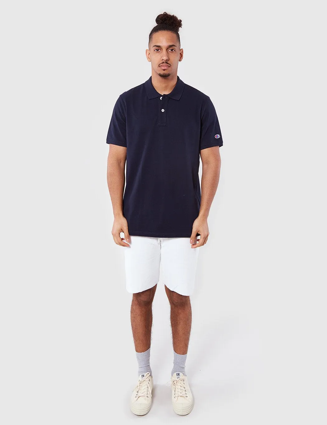 Champion Polo T-Shirt - Navy Blue