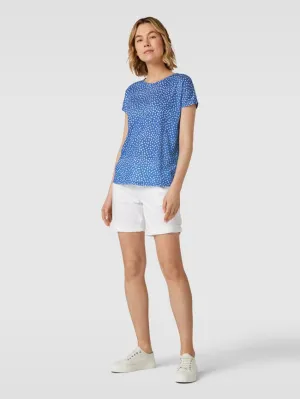 Christian Berg Allover T-Shirt, Blue