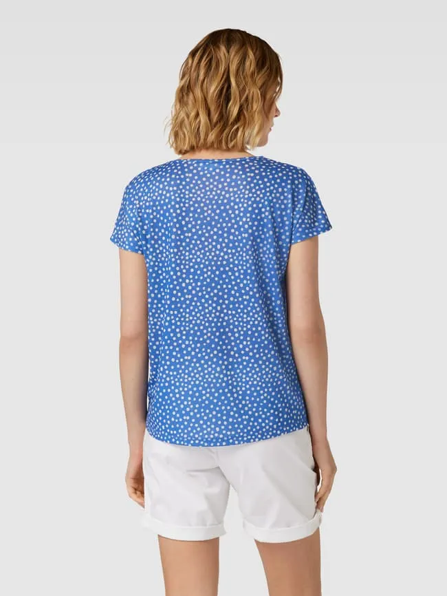 Christian Berg Allover T-Shirt, Blue