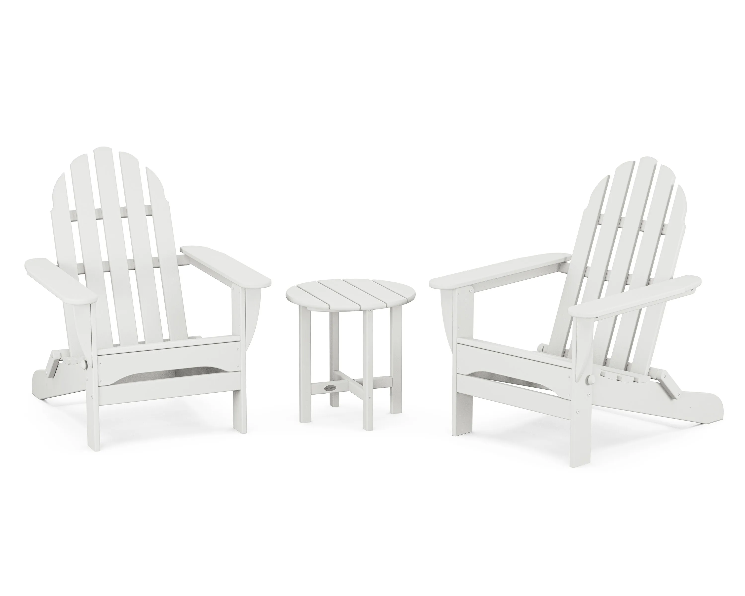 Classic Folding Adirondack 3-Piece Set