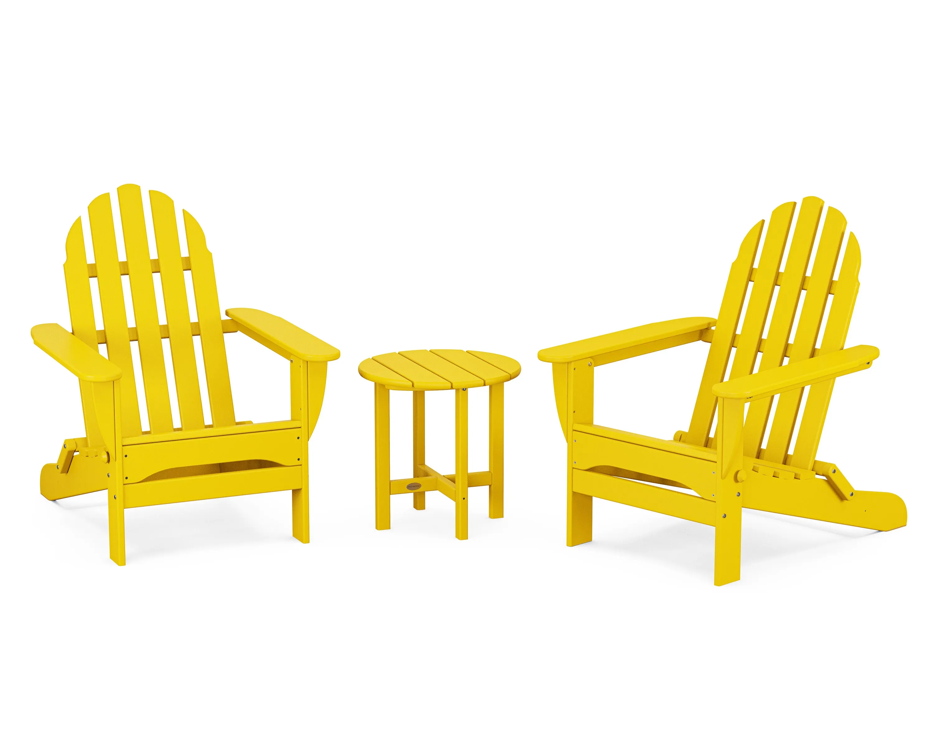 Classic Folding Adirondack 3-Piece Set