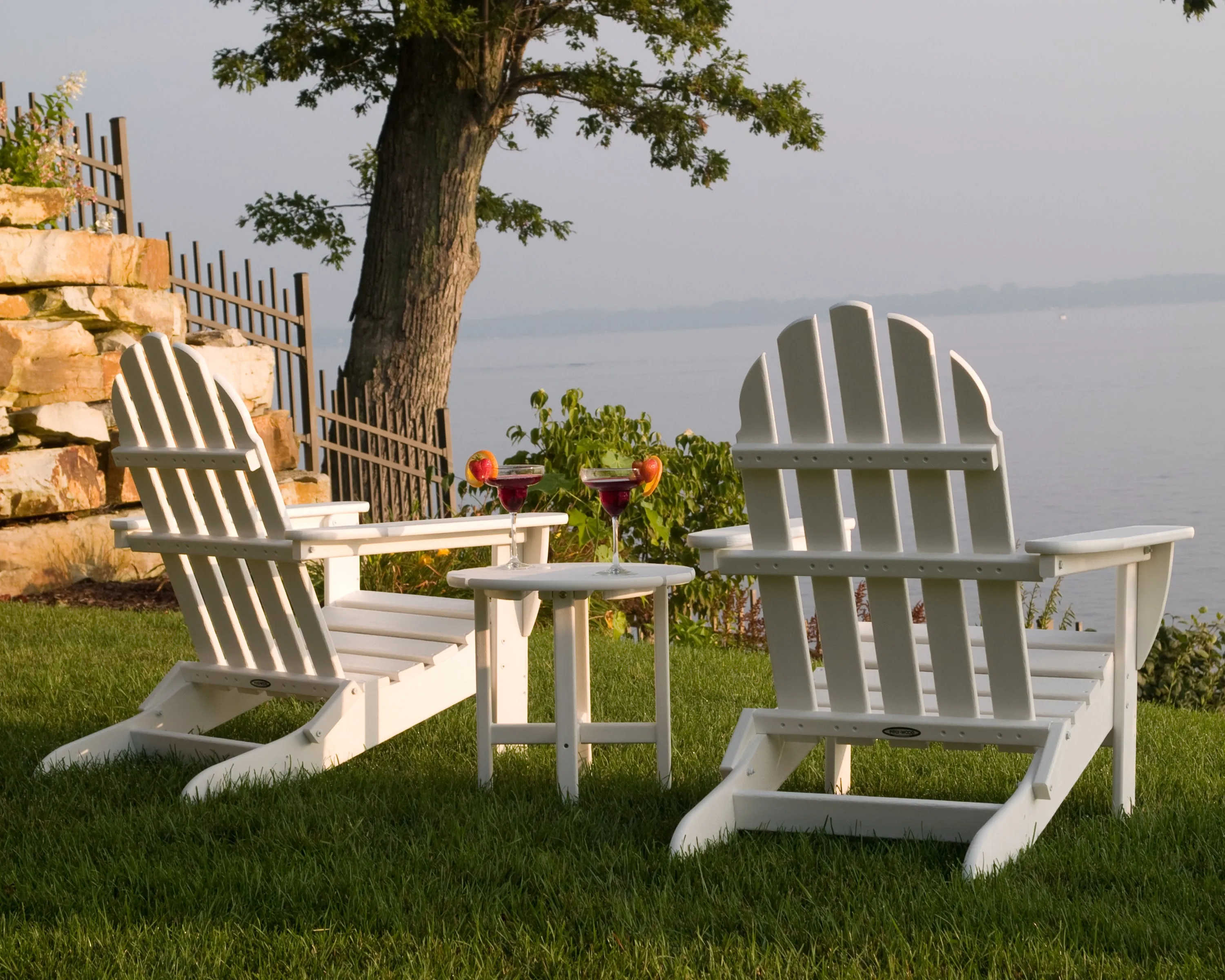 Classic Folding Adirondack 3-Piece Set