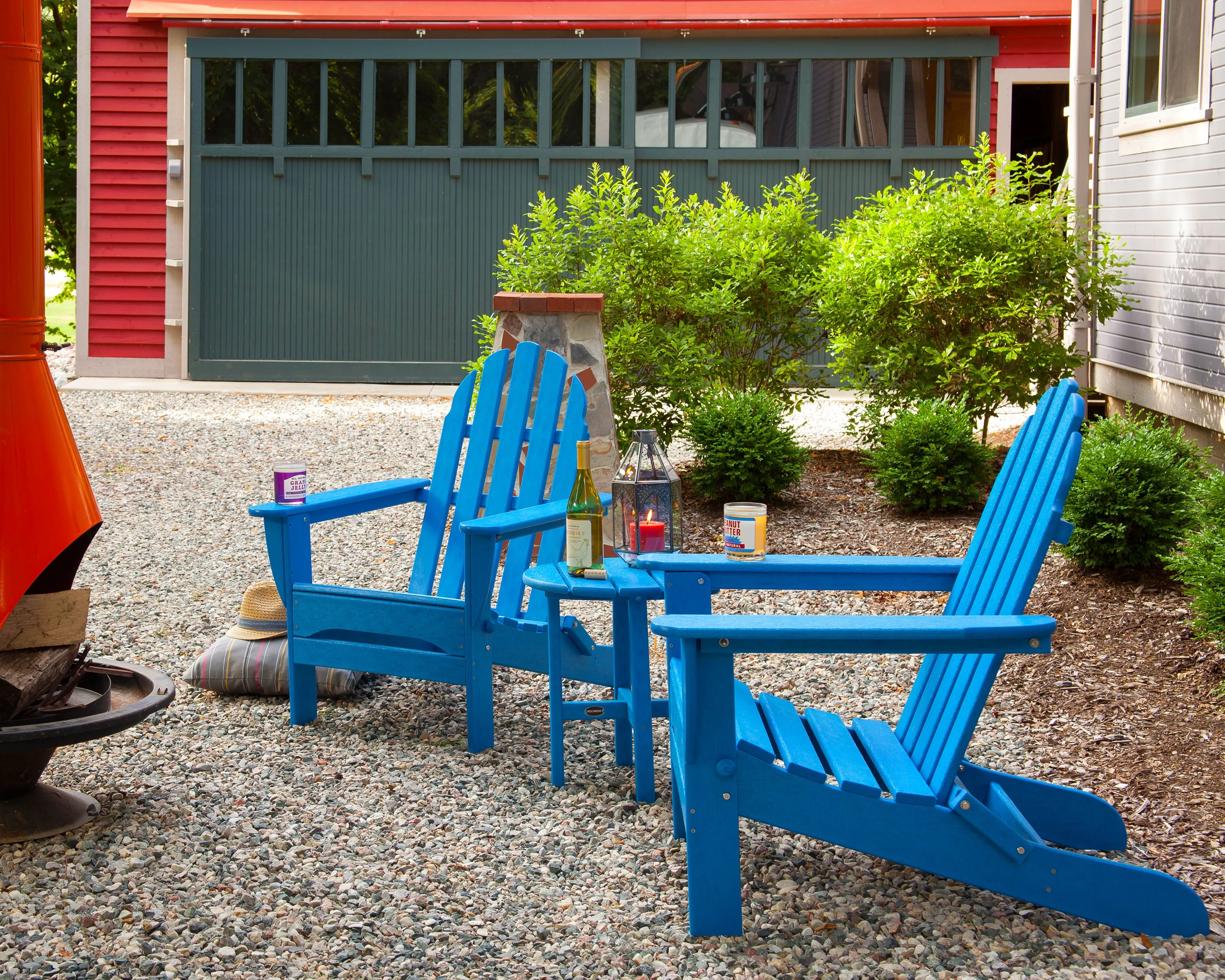 Classic Folding Adirondack 3-Piece Set