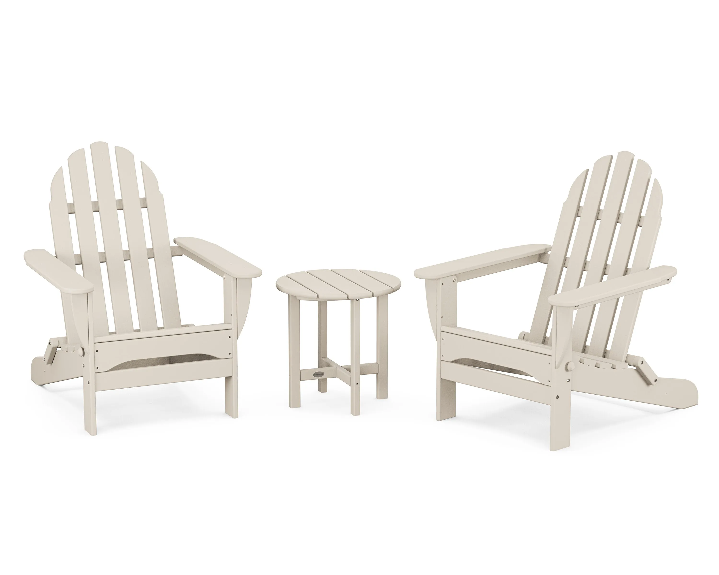 Classic Folding Adirondack 3-Piece Set