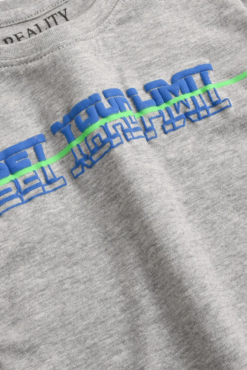 Classic Grey Cotton Tee