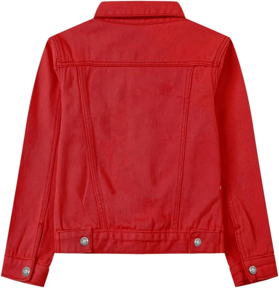 Cromoncent Classic Denim Jacket for Boys Girls