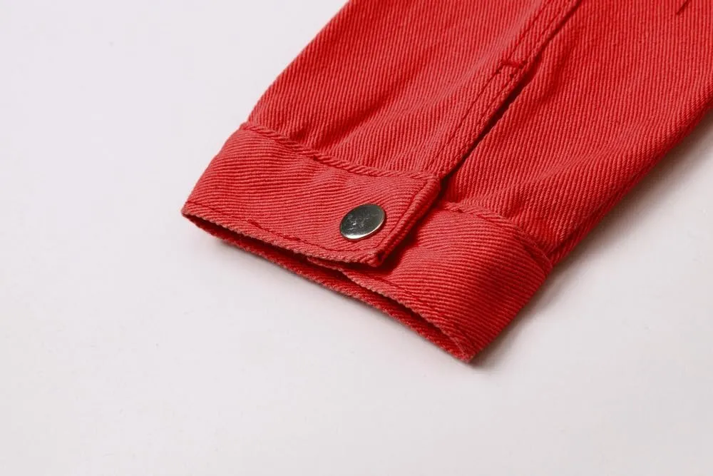 Cromoncent Classic Denim Jacket for Boys Girls