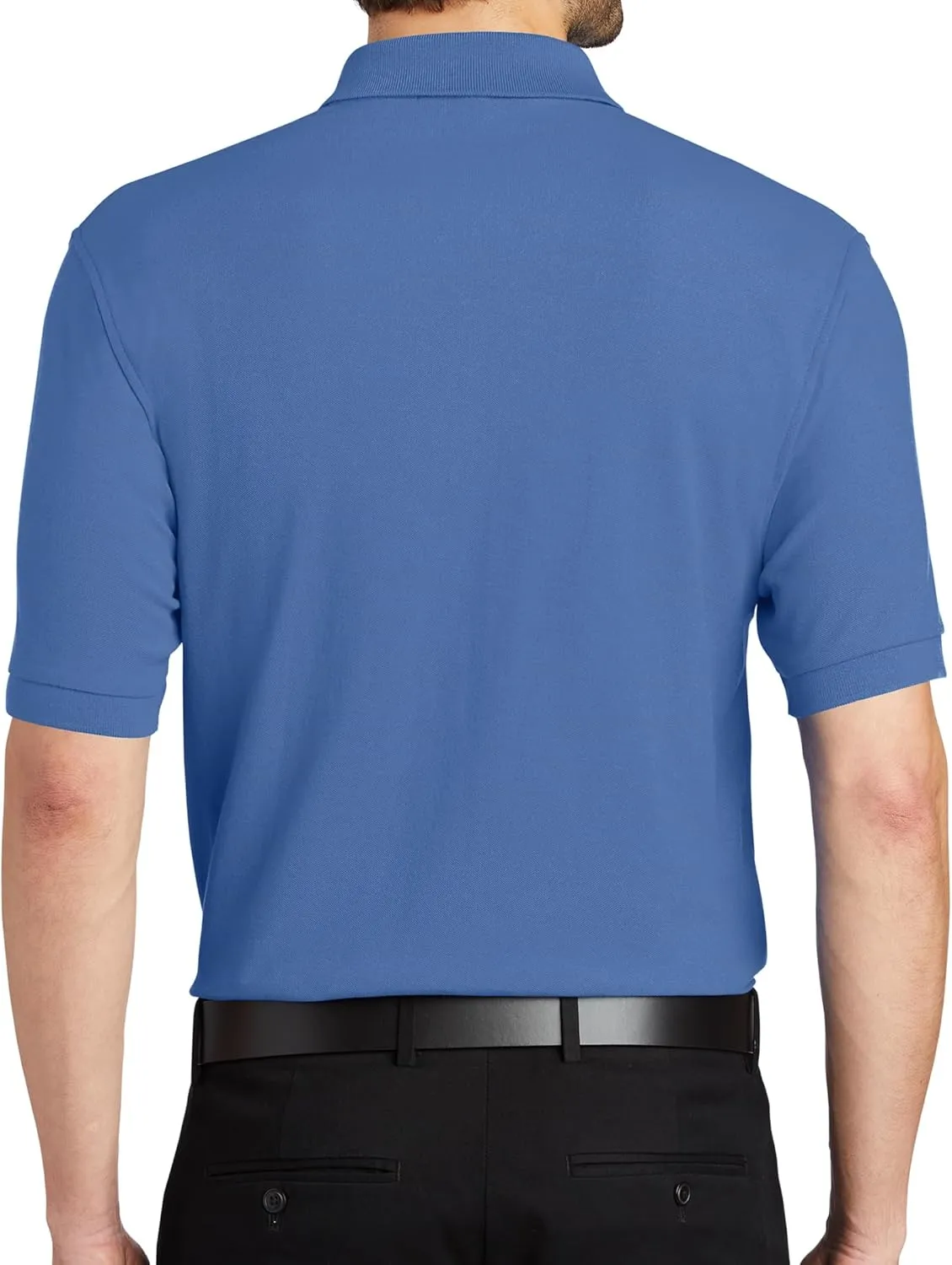 Custom Embroidered Text Polo Shirts for Men Personalized Embroidery Add Your Text Polo Shirt