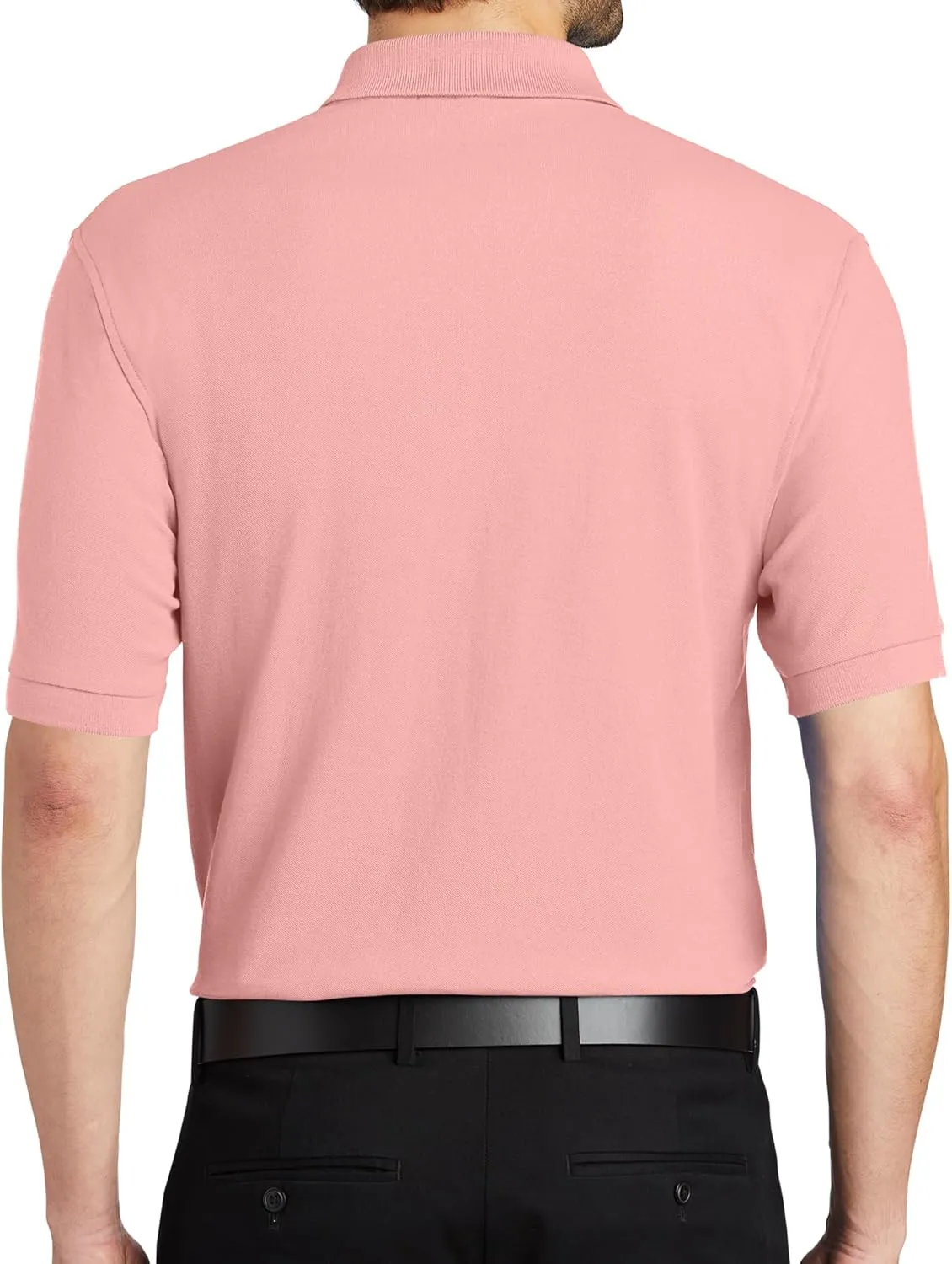 Custom Embroidered Text Polo Shirts for Men Personalized Embroidery Add Your Text Polo Shirt