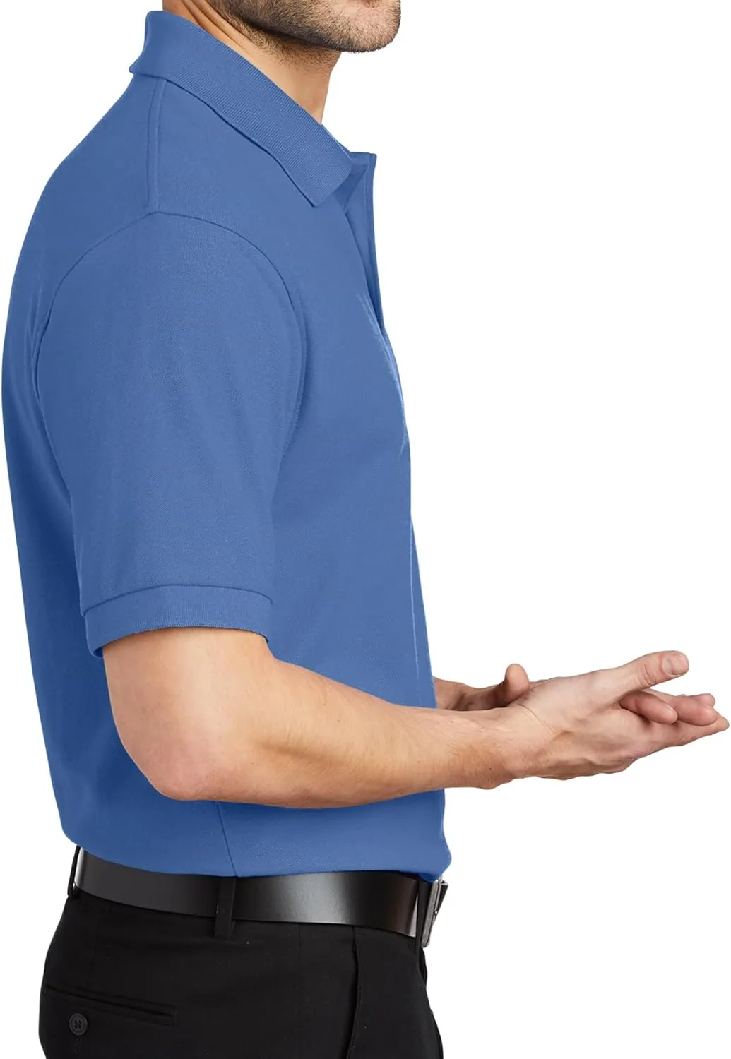 Custom Embroidered Text Polo Shirts for Men Personalized Embroidery Add Your Text Polo Shirt