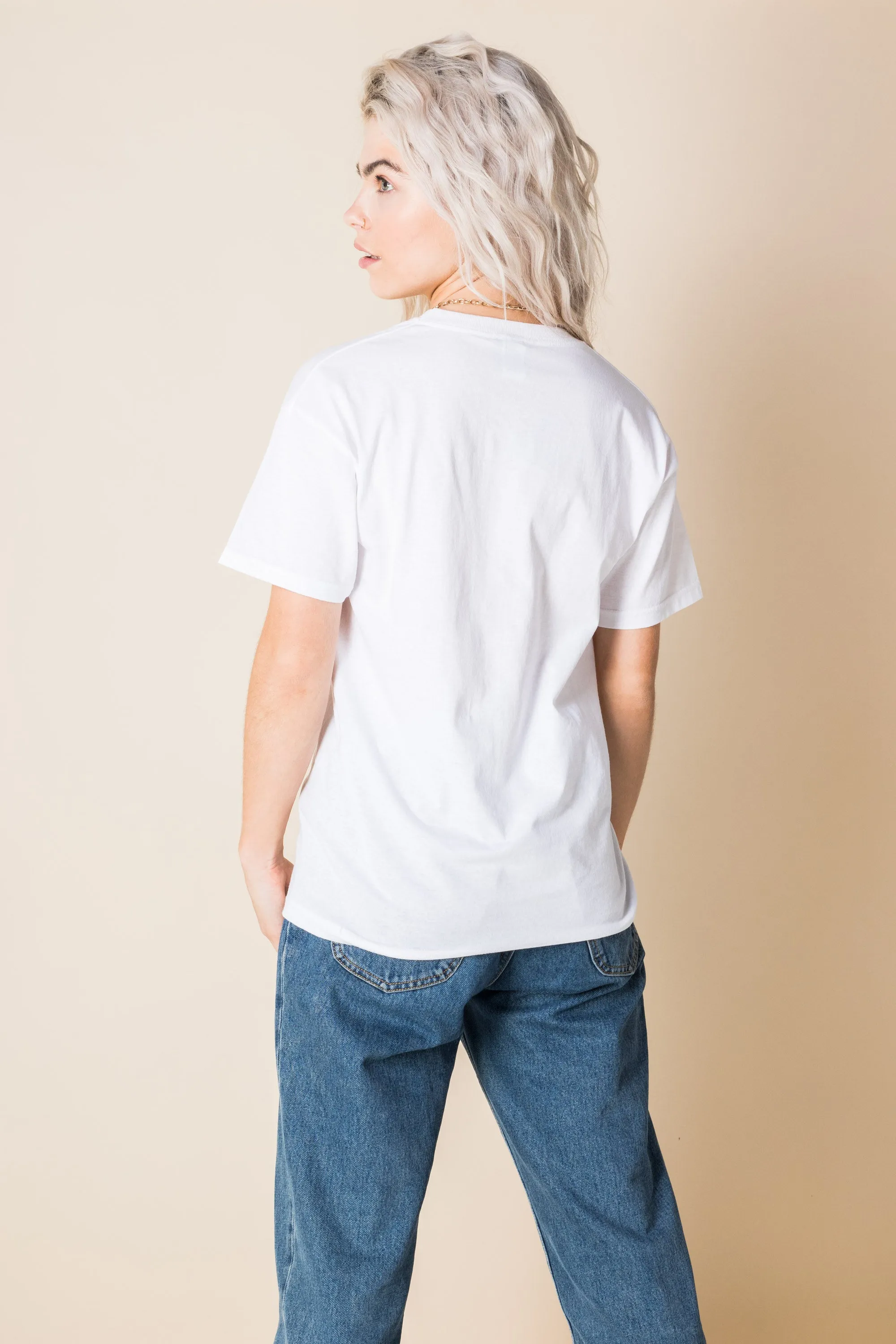 Daisy Street Relaxed T-Shirt with Jurassic Park Print