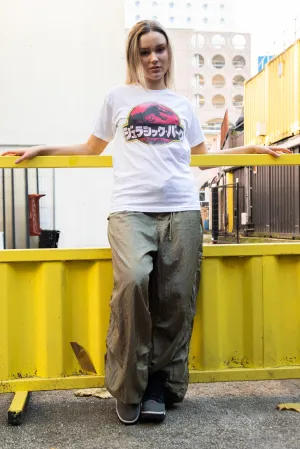 Daisy Street Relaxed T-Shirt with Jurassic Park Print