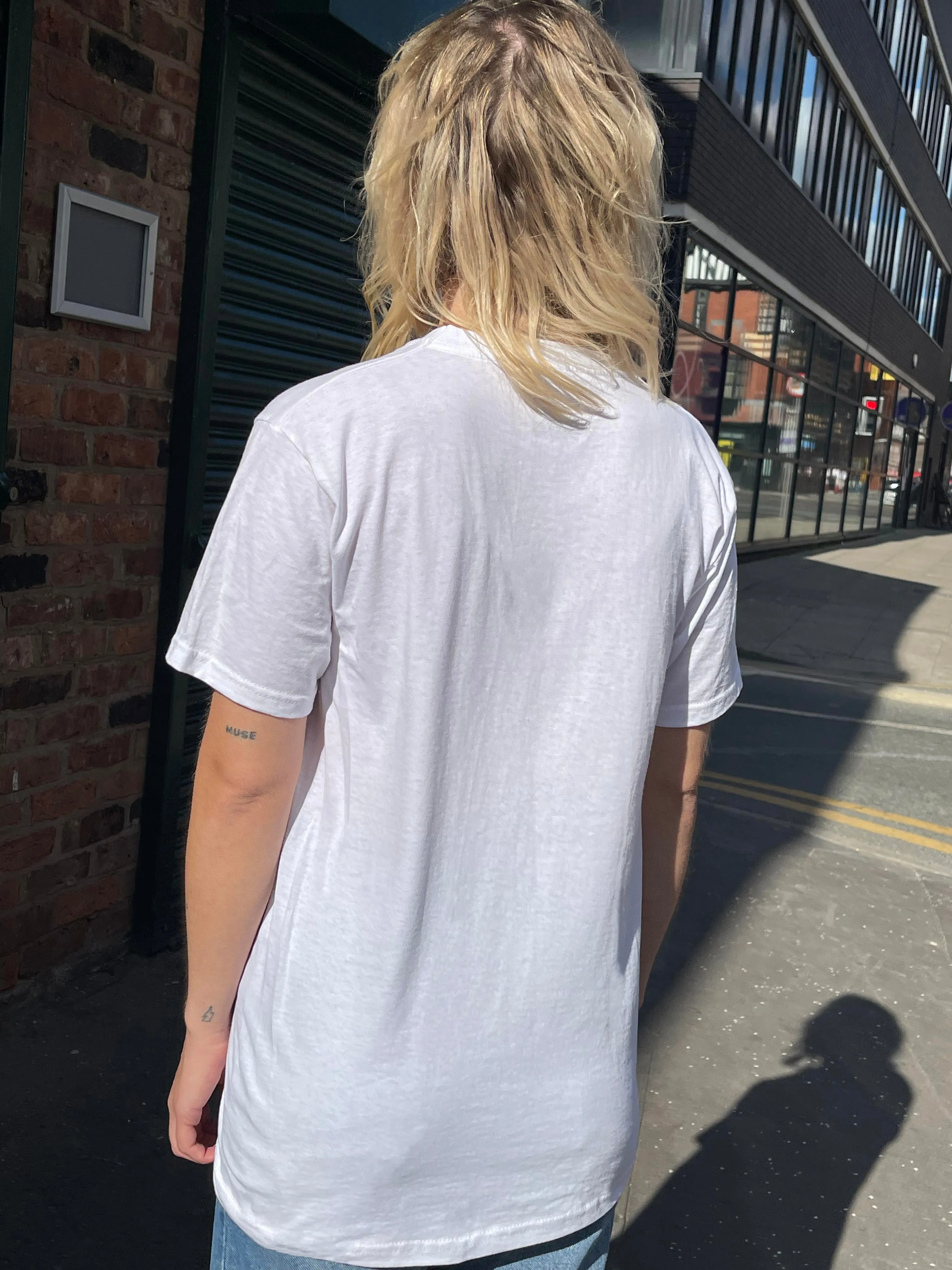 Daisy Street Relaxed T-Shirt with Pick Me Be Happy Print