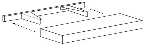 EB02-F-SHELF-42 Elegant Smokey Gray Floating Shelf