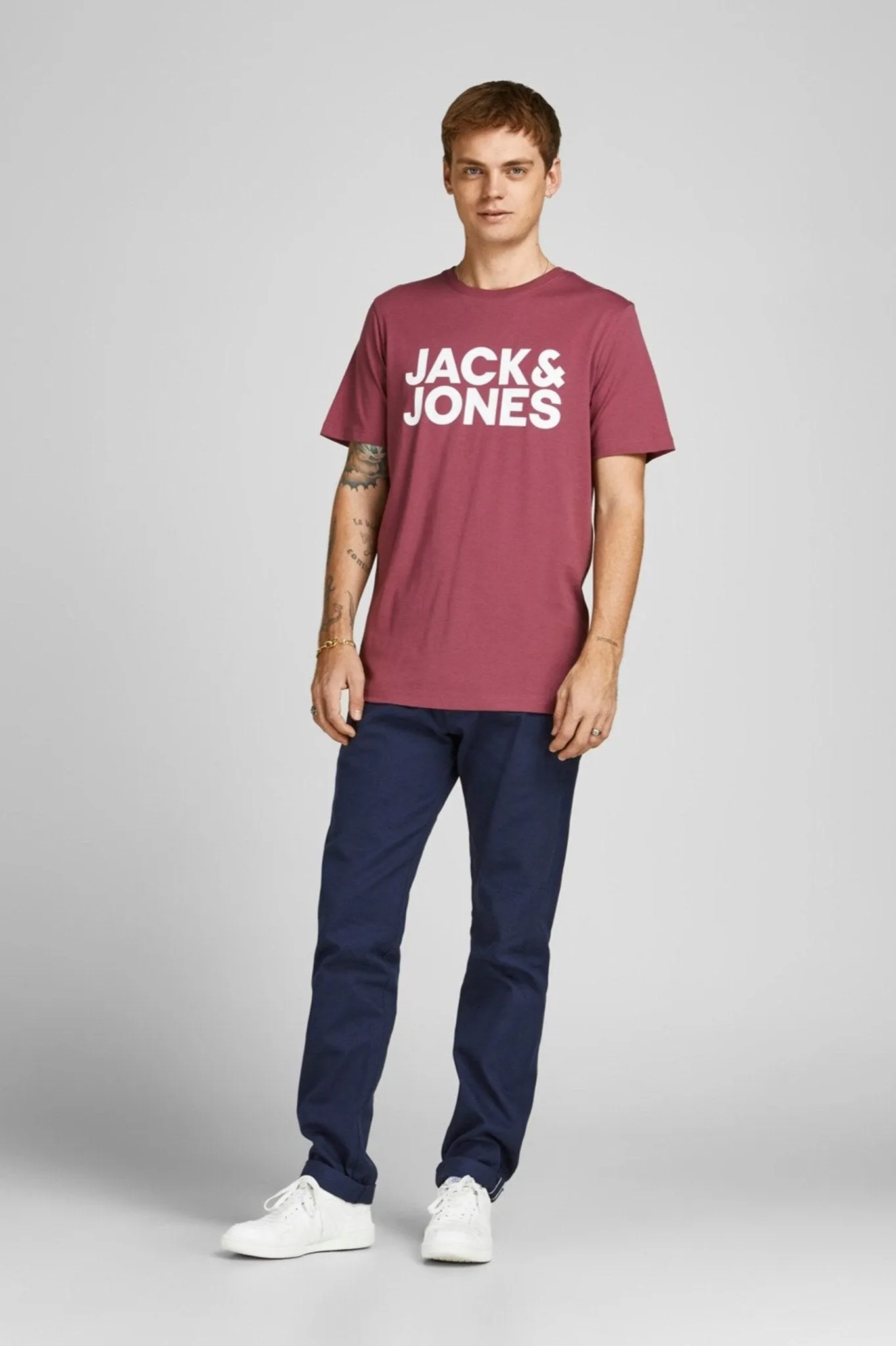 Ecorp Logo Tee O-Neck - Hawthorn Rose