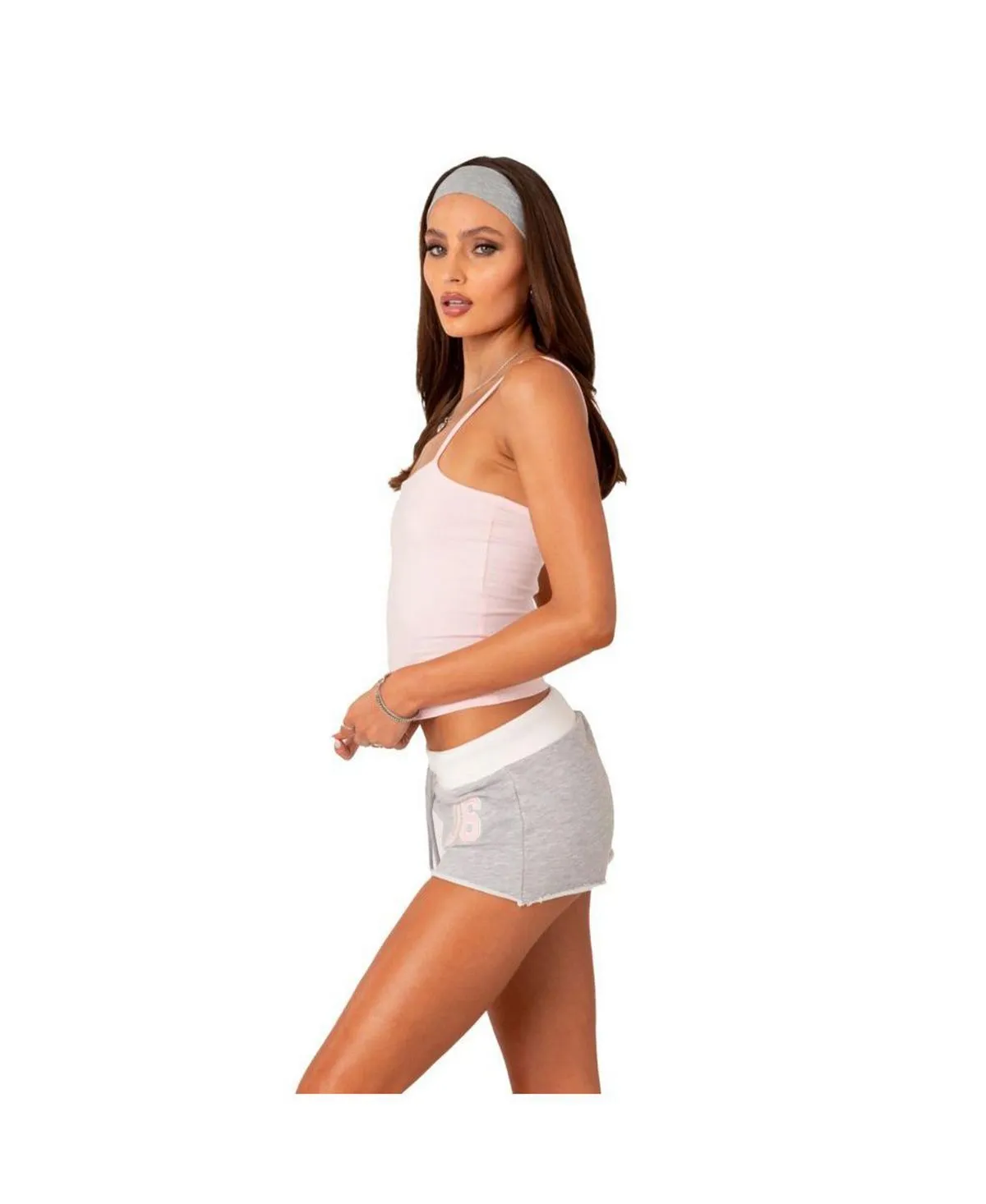Edikted Women's Basic Cami Top, Pink
