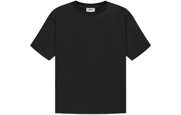 Fear of God Essentials SS21 Short Sleeve Tee Stretch Limo Black