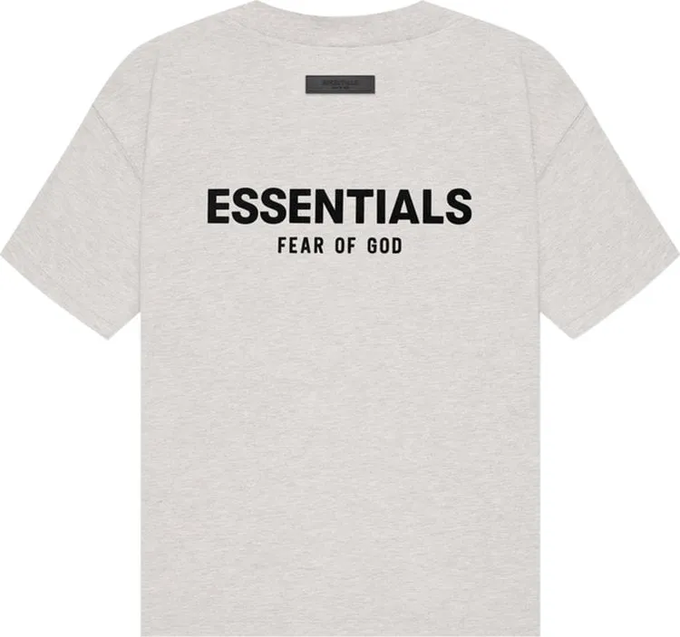 Fear of God Essentials Tee 'Light Oatmeal', Gray