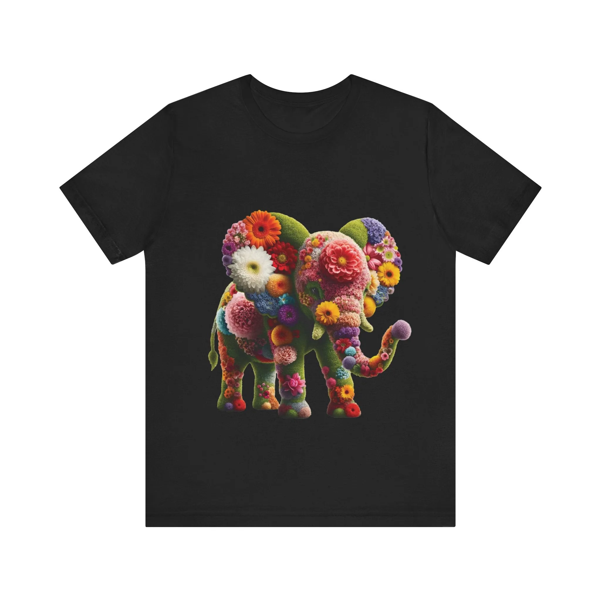 Floral Elephant T-shirt