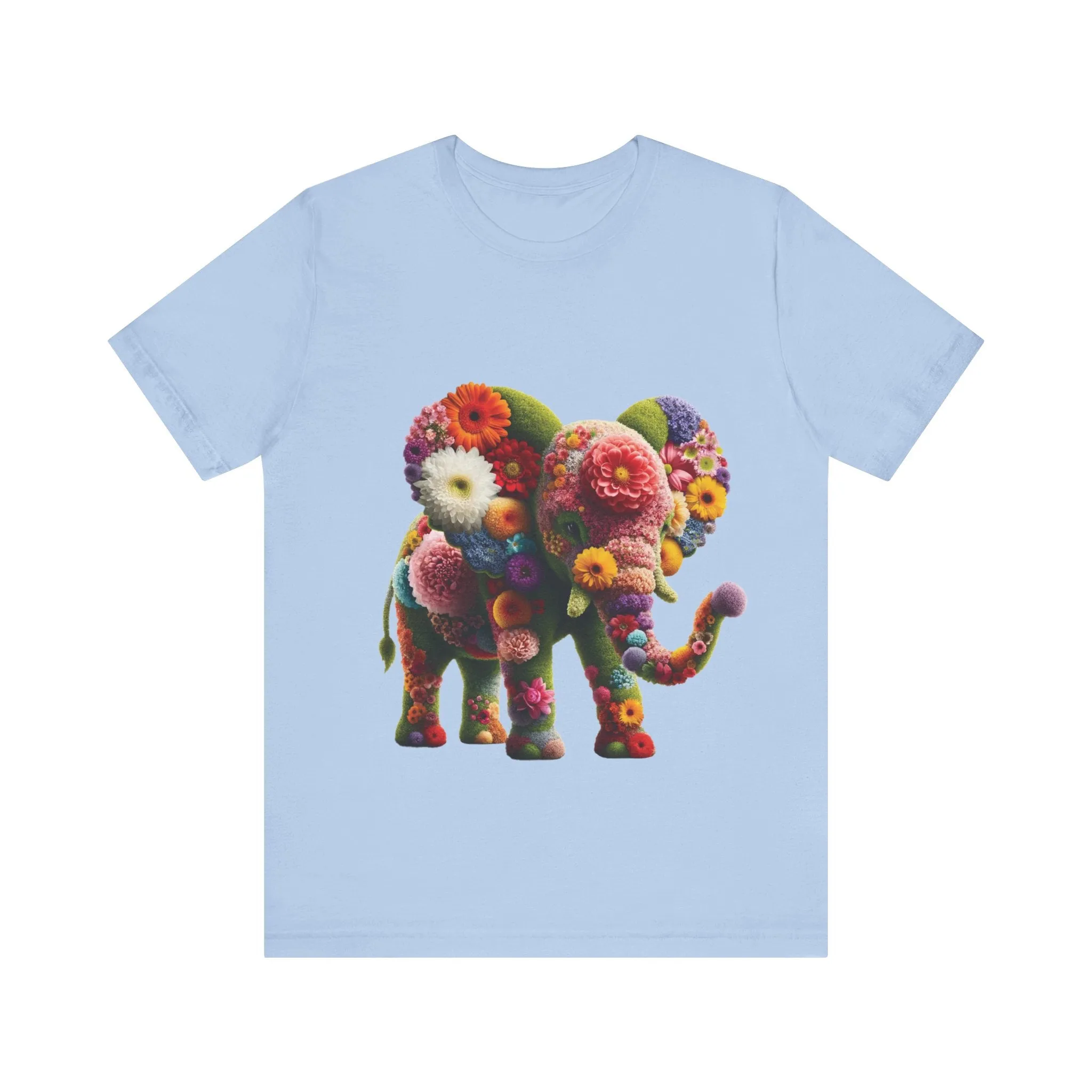 Floral Elephant T-shirt