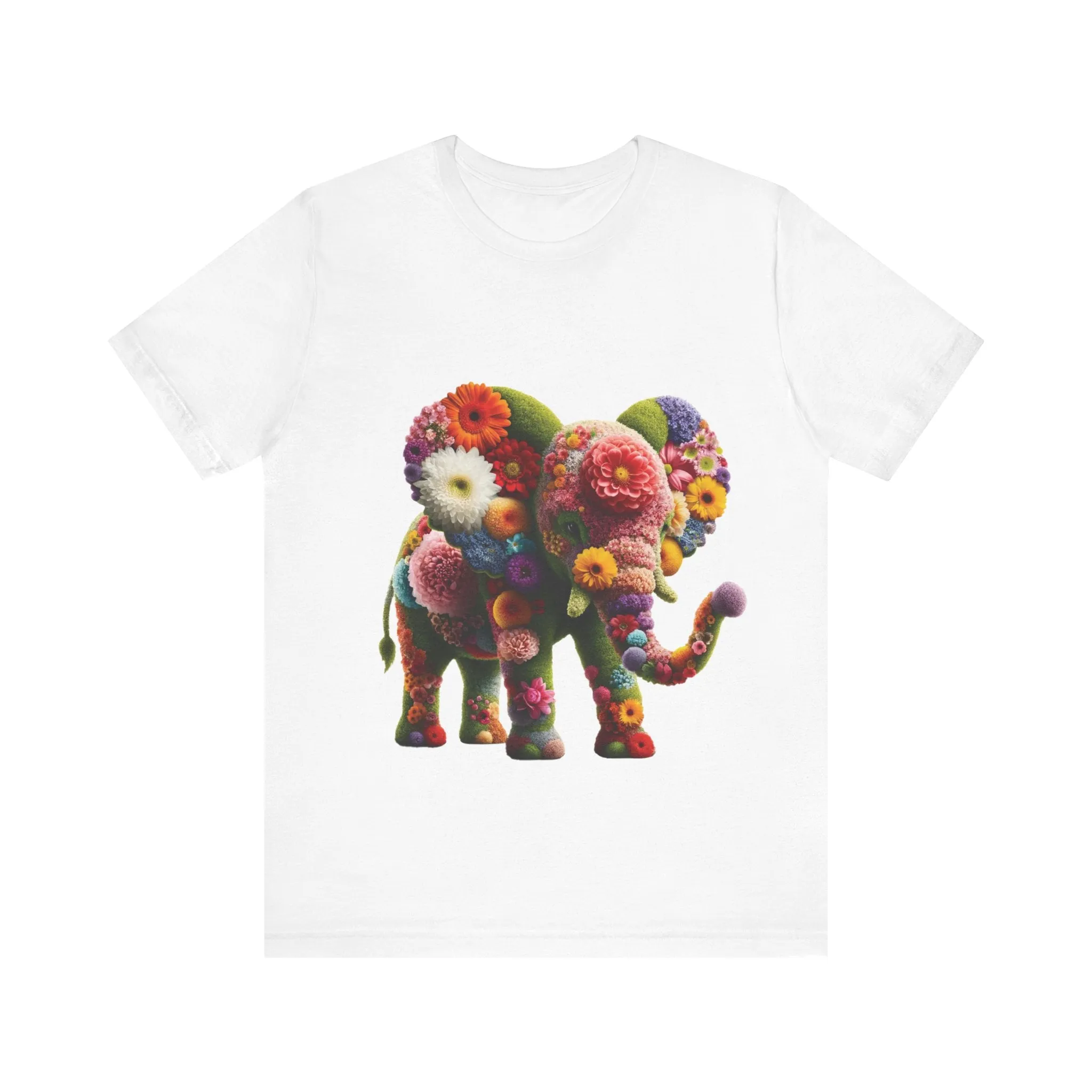 Floral Elephant T-shirt