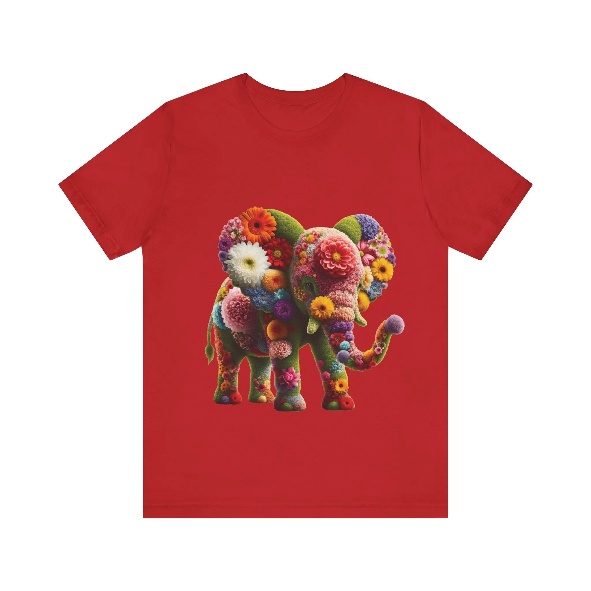 Floral Elephant T-shirt