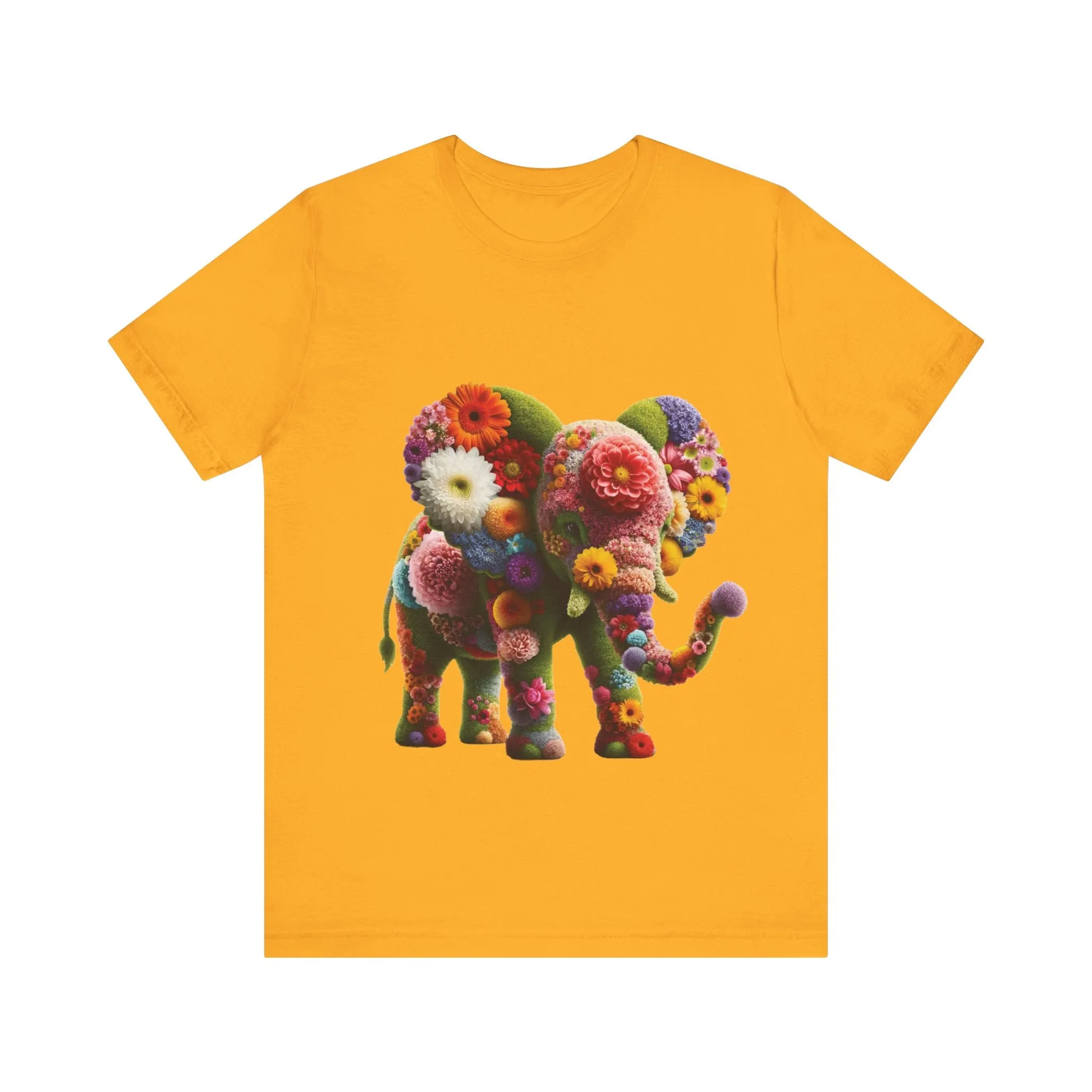 Floral Elephant T-shirt