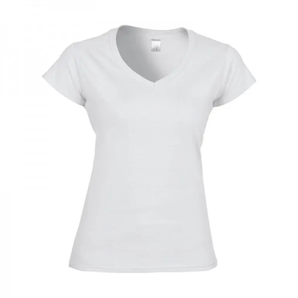 Gildan 64V00L Womens V-neck T-shirt