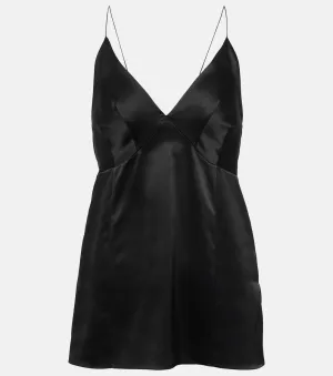 Grisella KHAITE silk tank, black