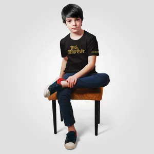 Happy T-shirts - Sibling Series - Black Glitter - Brother